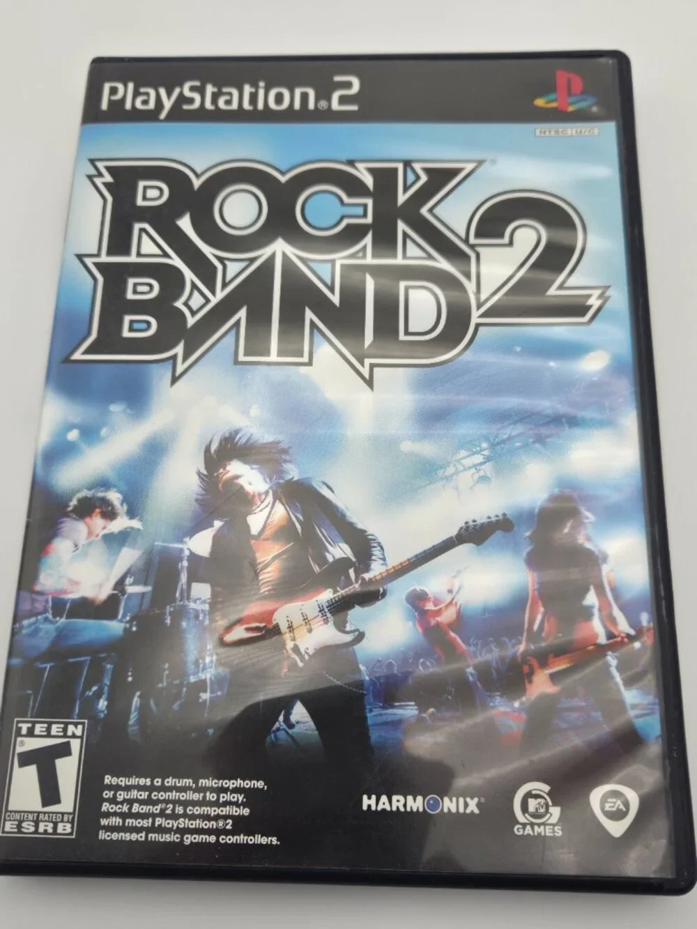 Rock Band & Rock Band 2 – PlayStation 2 PS2 – Complete In Box